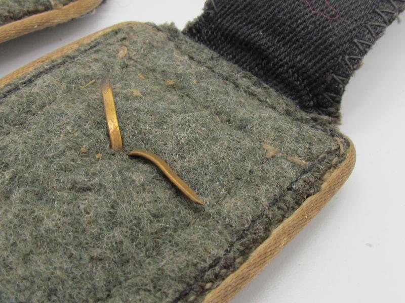 Waffen SS-Oberscharführer Shoulder Boards (Infantry)