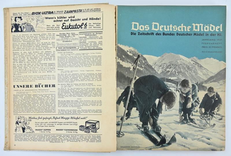 German Magazine Book 'Das Deutsche Mädel' 1937