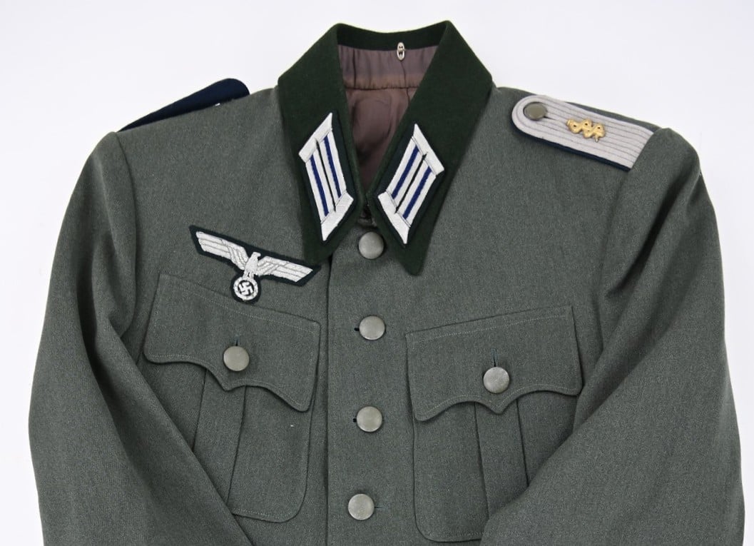German WH Officer Tunic 'Sanitätsdienst'