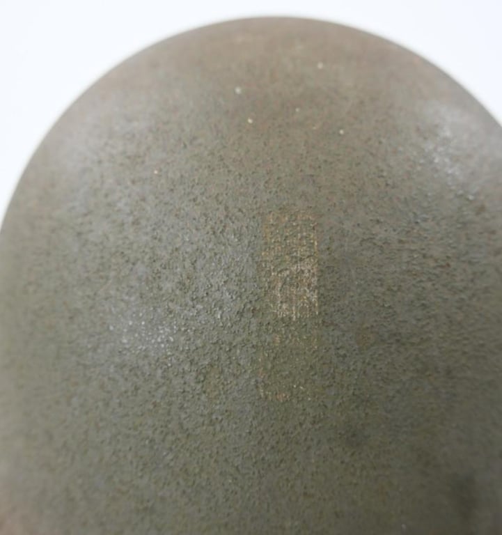 US WW2 Fixed bale Combat Helmet '1st Lieutenant'