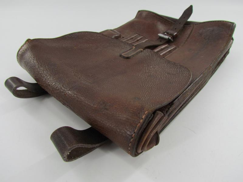 German WW2 Brown Leather Map Case