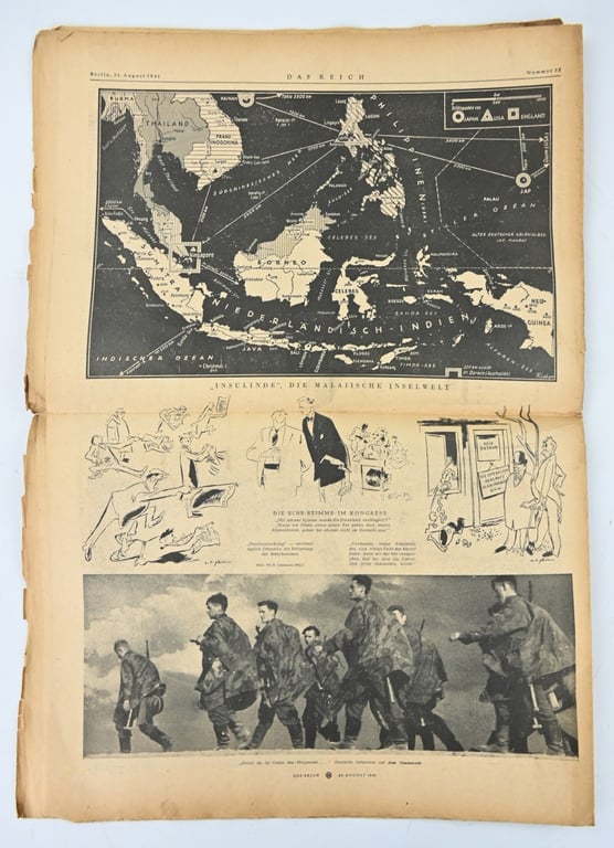 German Newspaper “Das Reich” August 1941
