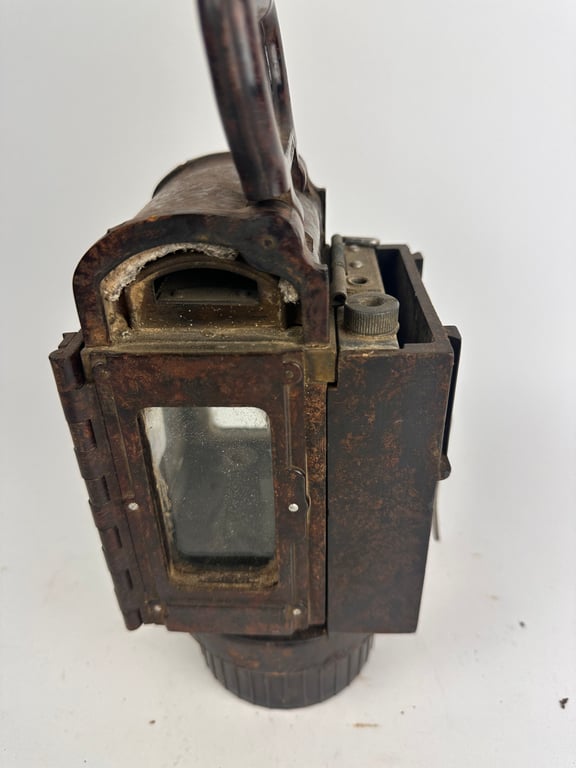 German WWII Bakelite Carbide Bunker Lamp