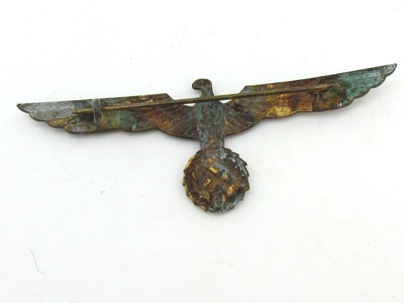 Metal breast Eagle For Officers Kriegsmarine Summer Uniform