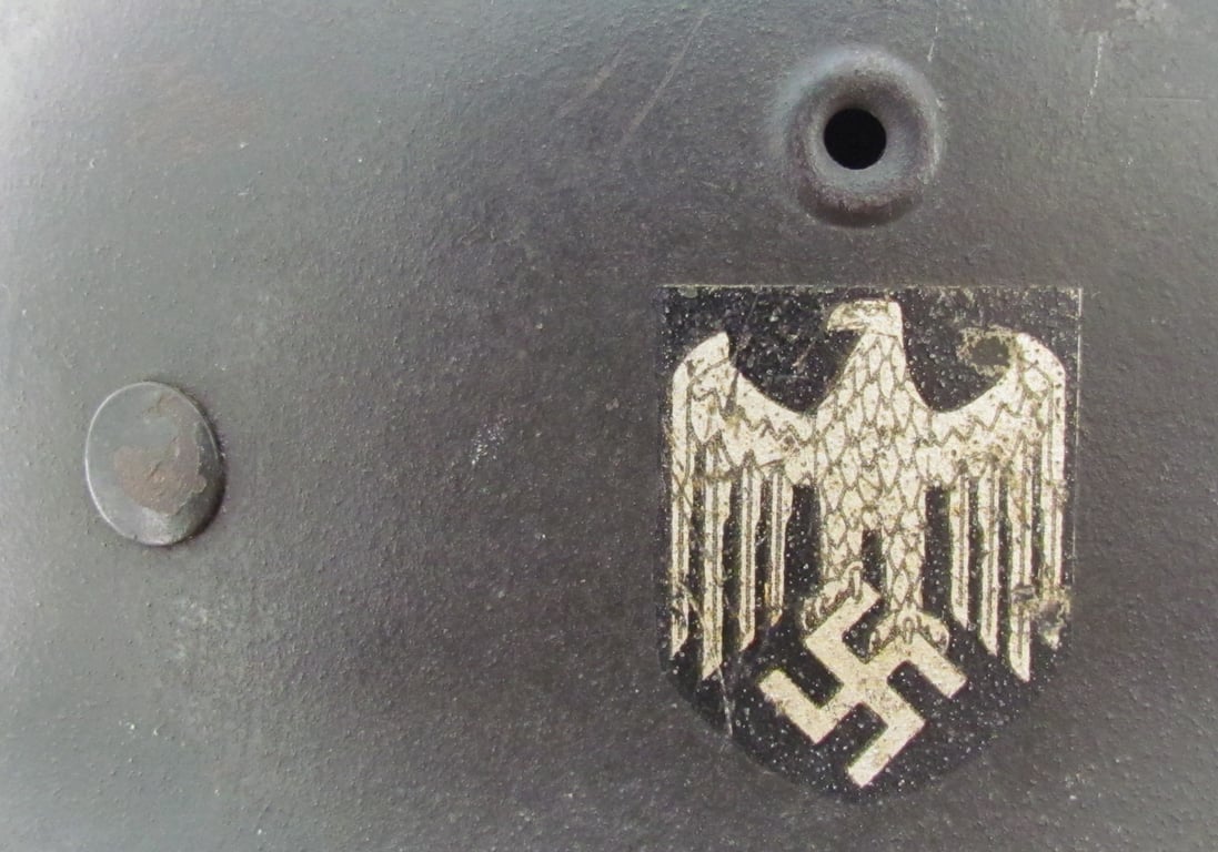 Wehrmacht (Heer) M40 SD Helmet – NS64 (untouched)