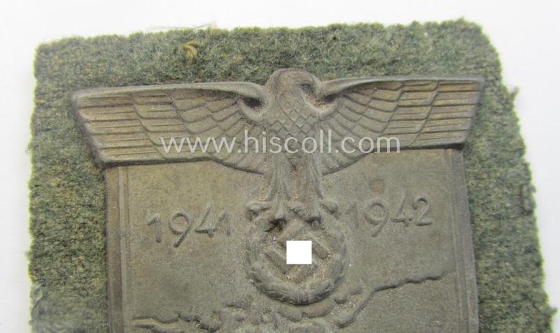 Truly worn- and/or tunic-removed, WH (Heeres o. Waffen-SS) 'Krim'-campaign-shield