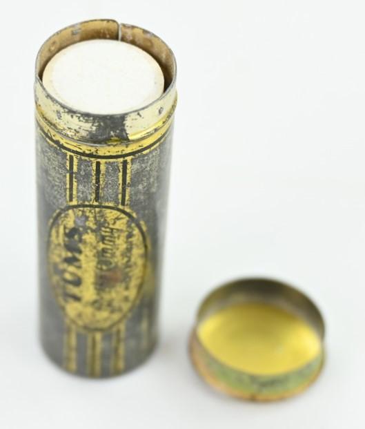 US WW2 Period 'Tums' Hyperacidity Tube Tin with Content