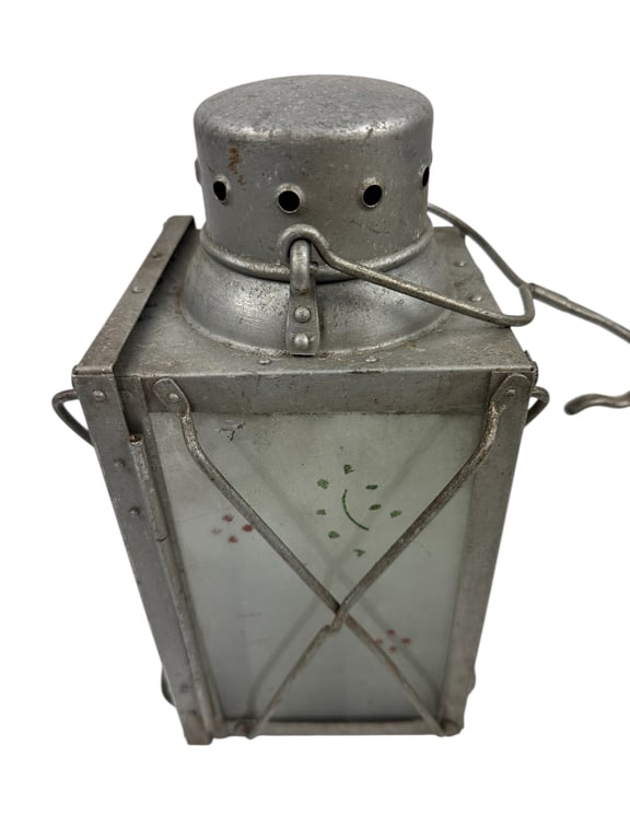 luftwaffe aluminium candle lantern -mm- FL.U.V. o.j.b.37'