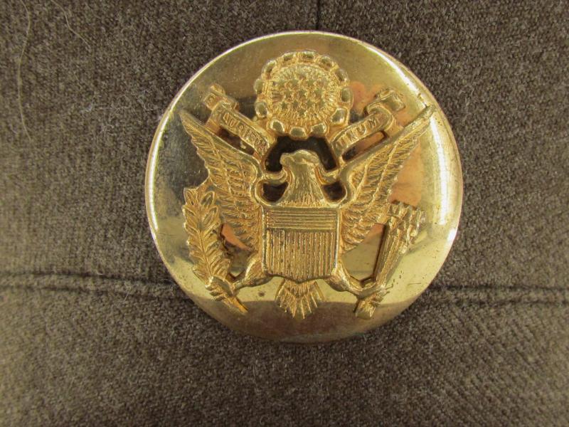 US WWII EM Service Visor Cap "1940"