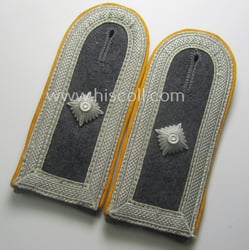 Superb pair of WH (Luftwaffe) NCO-type shoulderstraps: 'Feldwebel...