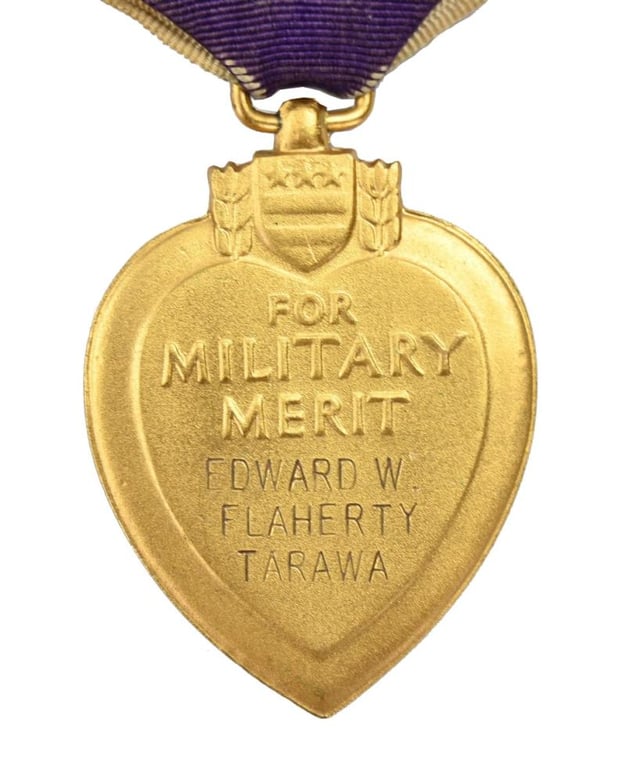 USMC WW2 Medal Grouping 'Edward W. Flaherty - 2nd Marines Division'