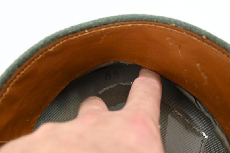 German WH Panzer Officer Visor Cap