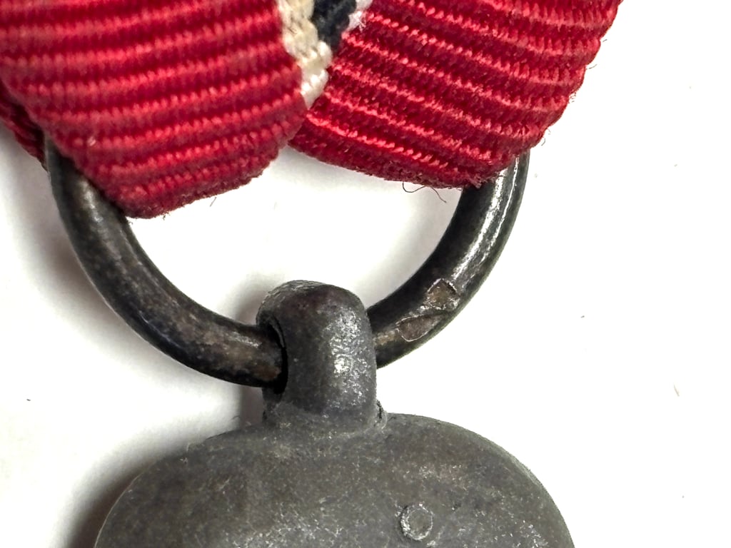 Eastern Front Medal & Ribbon "Unreadable Marked"