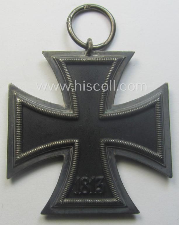 Hardly- ie. simply never used: 'Eisernes Kreuz II. Klasse' being a clearly maker- (ie. '76'-) marked example by: 'Ernst L. Müller'