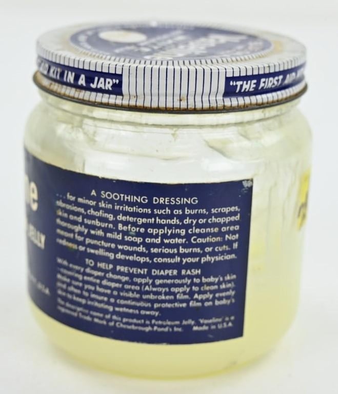 US WW2 Vaseline Bottle