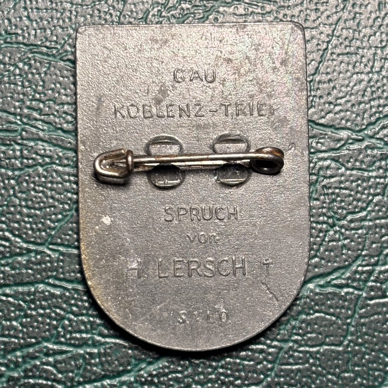 1940 WHW Gau Koblenz-Trier "Leuchte Scheine Gold'ne Sonne, uber dieses Freie Land"