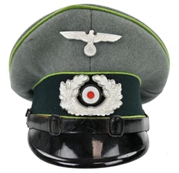 German WH EM/NCO Panzer-Grenadier Visor Cap