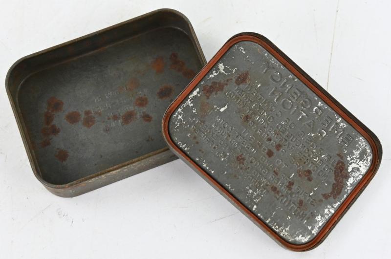 British WW2 tin can of Emergency Ration.