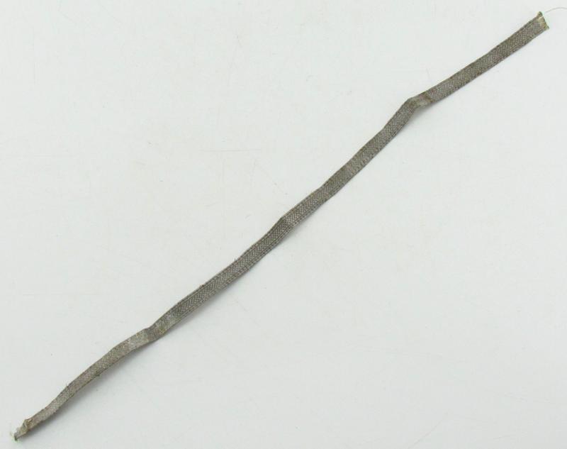 Wehrmacht NCO ‘Unteroffizier’ silver collar tresse