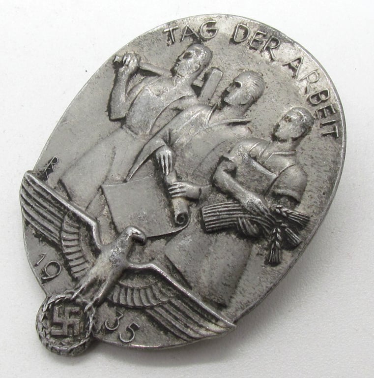 Tinnie "tag der Arbeit 1935" ( Dicke-Lüdenscheid )