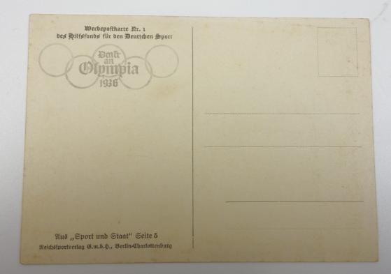 German Adolf Hitler postcard