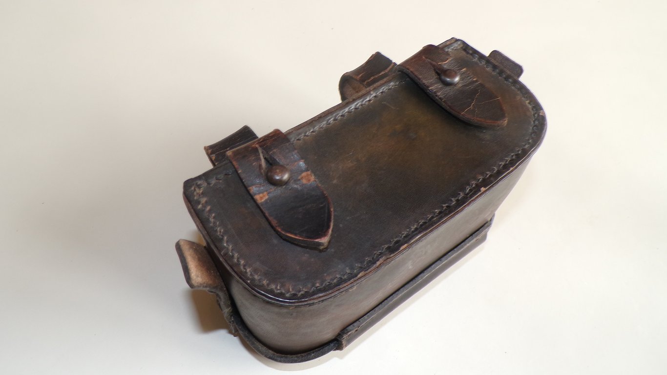 DRK Brown Leather Medical Pouch