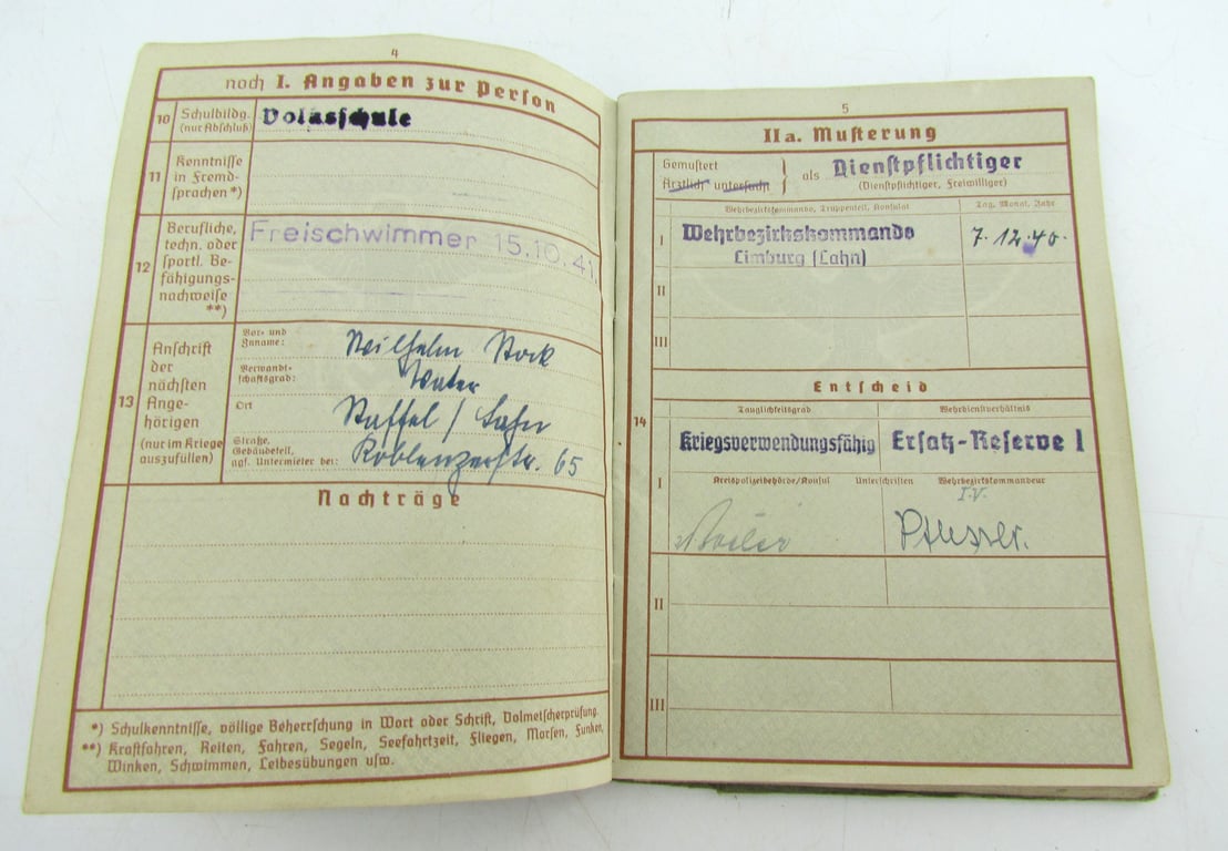 Document/Medal grouping, 23rd Panzer divison Panther V crewman ( including Panzerkampfabzeichen 25!)
