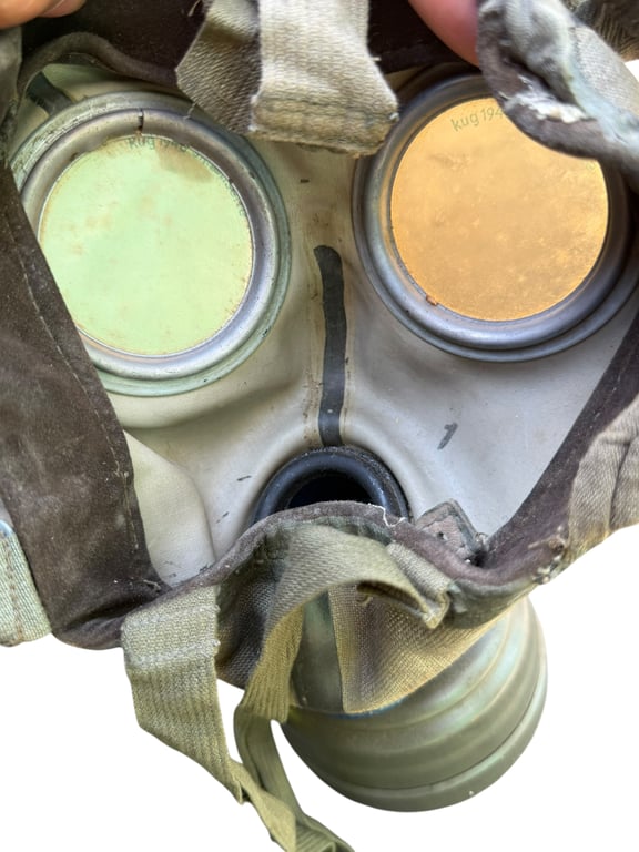 Camouflaged Gasmask Canister