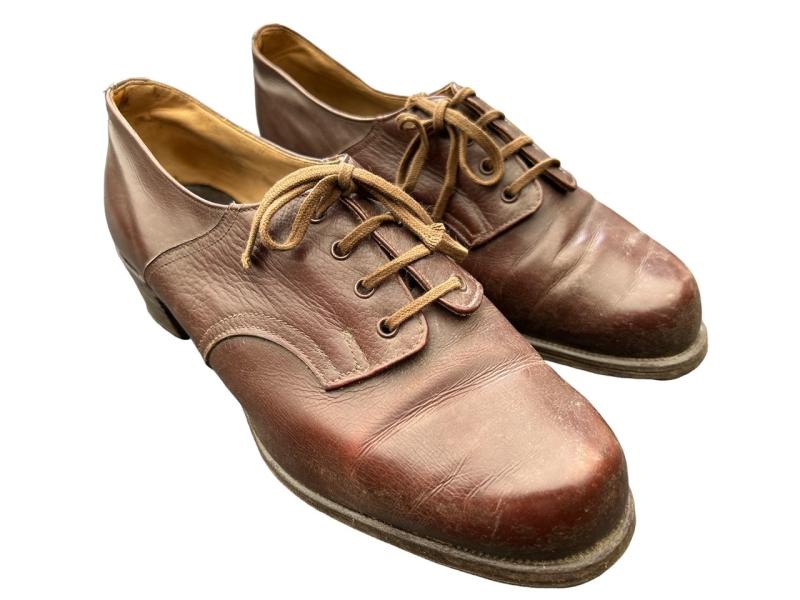 RAD ( Reichsarbeitsdienst ) Female Shoes ....RAD Marked