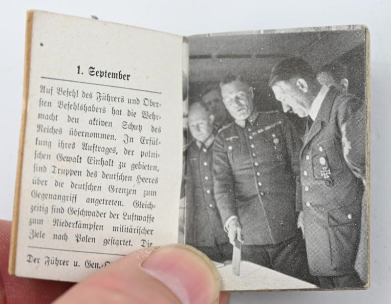 German WHW Pocket Booklet Adolf Hitler
