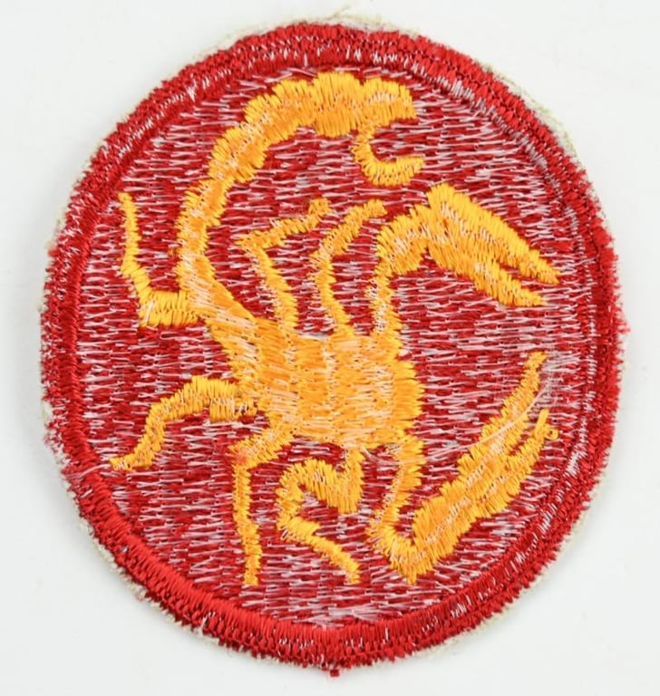 US WW2 'Ghost' 22nd Infantry Division SSI