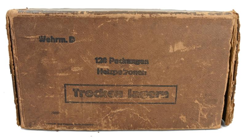 German WH Wooden Cartridge Box