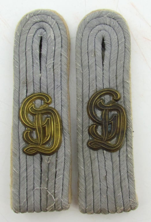 Grossdeutschland Infantry Leutnant's Shoulder Boards