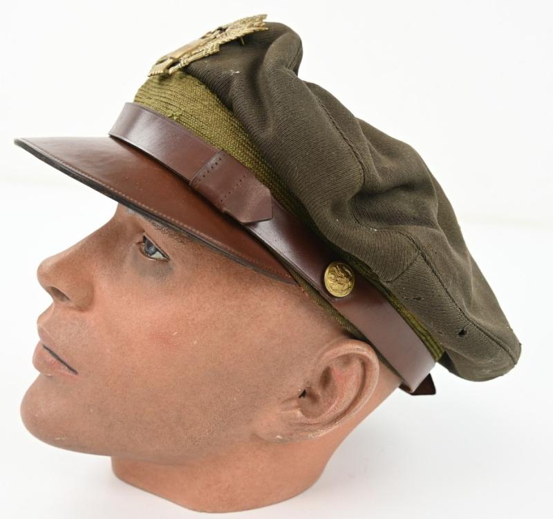 US WW2 Officer's Crusher Visor Cap