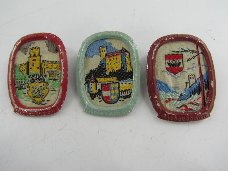 Winterhilfswerk ( WHW ) Embroidered Tinnies  ( 10x)