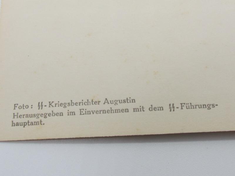 Postcard : Unsere Waffen-SS