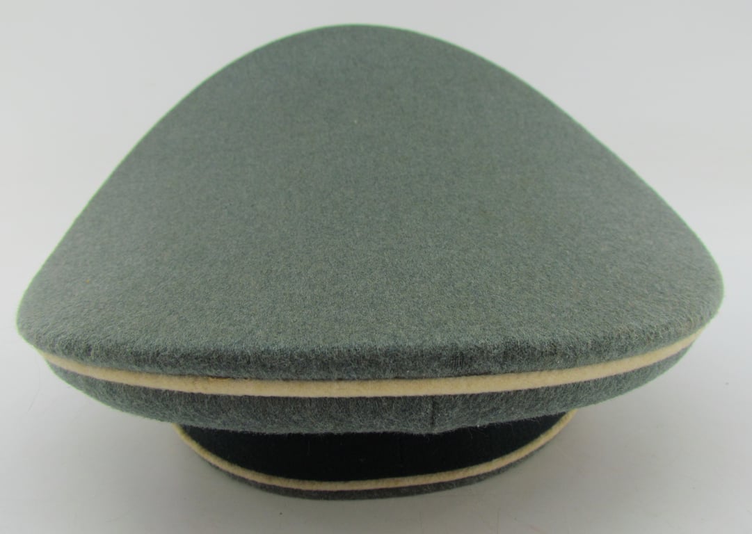 Wehrmacht (Heer) Infantry EM/NCO Visor Cap (Stone Mint)
