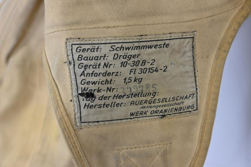 German LW Schwimmweste 10-30 B-2