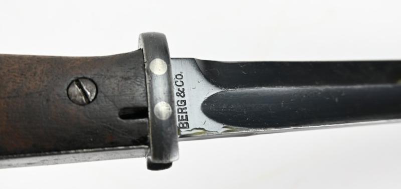 German K98 Bayonet with Frog and Matching Numbers
