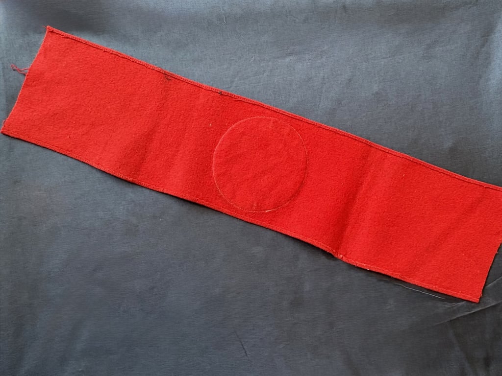 WWII GERMAN POLITICAL LEADERS NSDAP THIRD REICH NAZI ARMBAND FINE CONDITION.