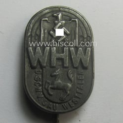 WHW- (ie. 'Winterhilfswerke'- ie. 'Opferschiessen'-) related commemorative lapel-pin...