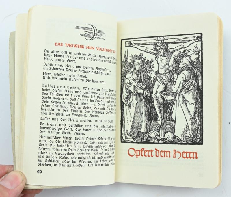 German Kriegsmarine Catholic Song & Pray Booklet