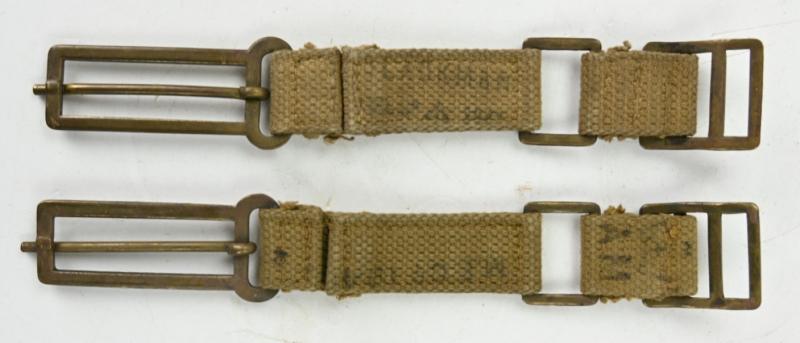 British WW2 Webbing Brace Set