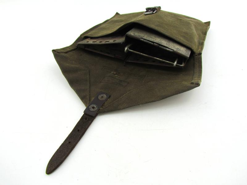 German WWI Folding Lantern in Pouch