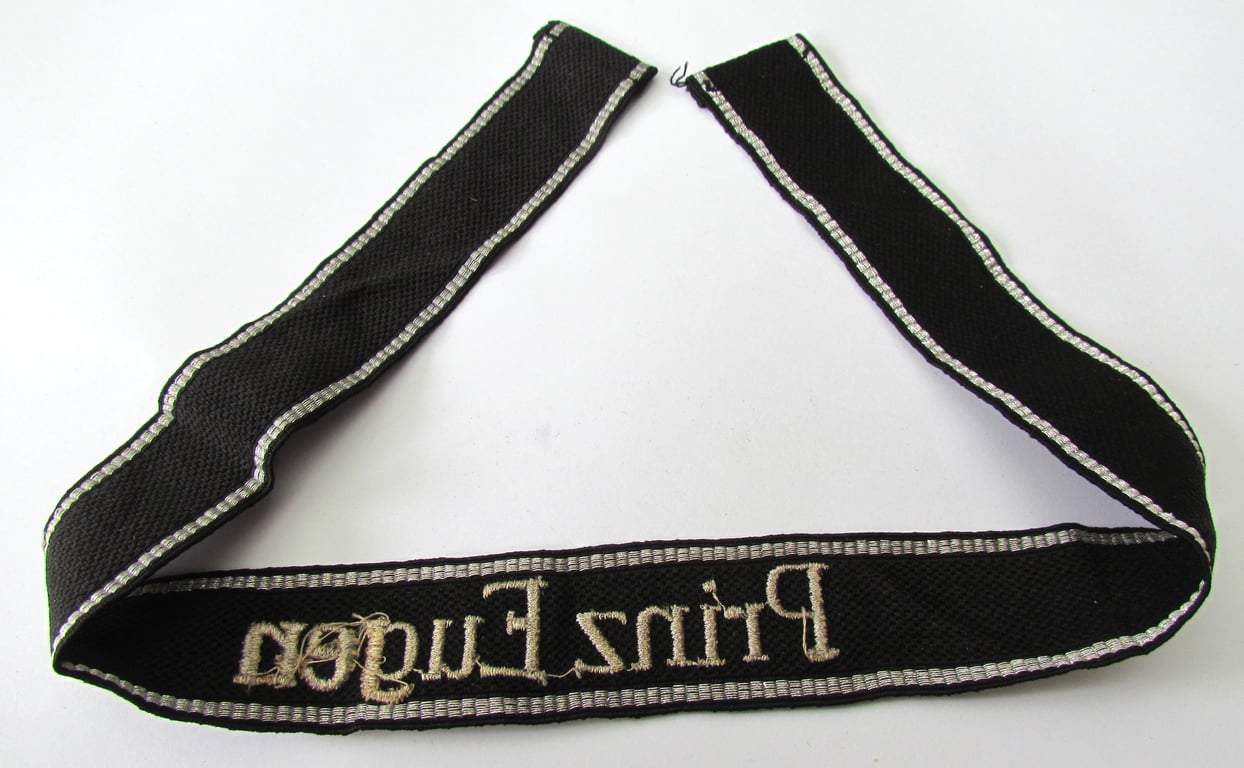 Waffen-SS Prinz Eugen EM/NCO RZM Cufftitle