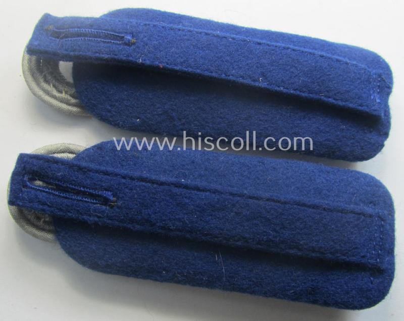 Pair of WH (Heeres) 'cyphered', officers'-type shoulderboards: 'Major u. Arzt' who served within the: 'Sanitäts-Trpn.'