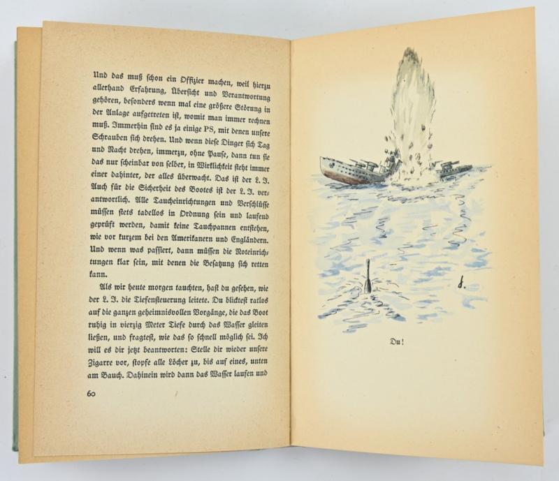 German KM Book 'U-boot Fahrer von Heute' Joachim Schepke