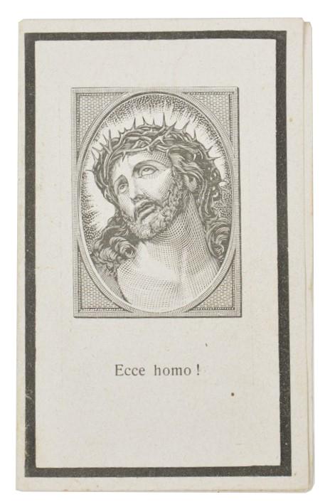 German WH Deathcard 'Josef Hofftatter'
