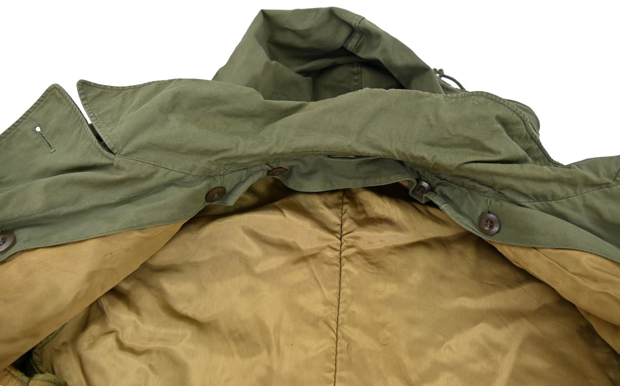 US WW2  Cotton Trench Coat w/Wool Liner  94th Infantry Division