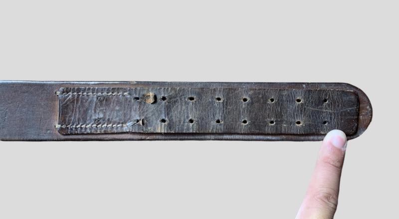 WH (HEER) Leather Combat Belt -1941-